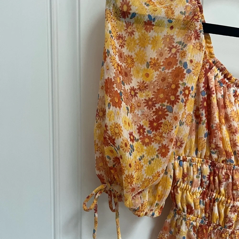 STAUD The‎ Faye Top in Soleil Flower Market, size XS